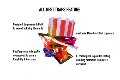 Best Traps - Australian Made Clay Target Traps